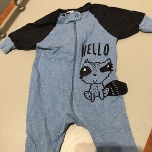 Sleep and Play Newborn pajama - Raccoon - Gerber